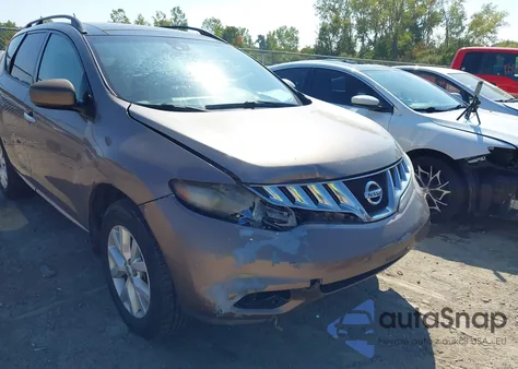 2011 Nissan Murano Sl z USA, uszkodzony, nr VIN JN8AZ1MW9BW168044